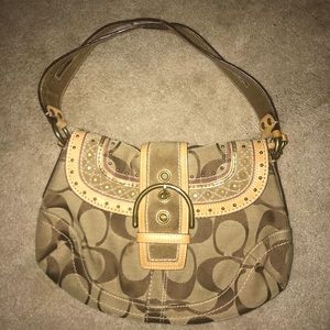 Authentic coach purse